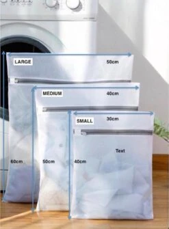 Merkloos Laundry Bag | Waszak | Set Van 4 Waszakken Met Rits | Transparant | Wasnet | Waszakjes | Vakantie Als Kledingsorteerder | Groot Formaat | Laken/schoenen/bh/ondergoed/kleding 9 Merkloos Laundry Bag | Waszak | Set Van 4 Waszakken Met Rits | Transparant | Wasnet | Waszakjes | Vakantie Als Kledingsorteerder | Groot Formaat | Laken/schoenen/bh/ondergoed/kleding -Schoonmaakserie Winkel 886x1200