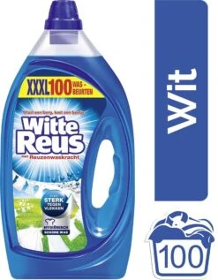 Witte Reus Gel Wasmiddel- Kwartaalverpakking - 100 Wasbeurten -Schoonmaakserie Winkel 936x1200