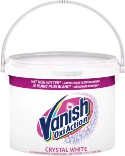 Vanish Oxi Action Crystal White Base Poeder - Voor Witte Was - 2,4 Kg -Schoonmaakserie Winkel 959x1200