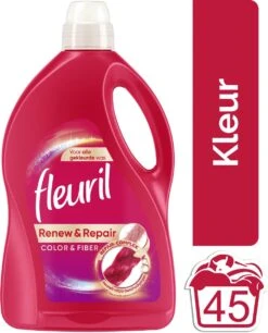 Fleuril Color & Fiber - Vloeibaar Wasmiddel - Gekleurde Was - 45 Wasbeurten -Schoonmaakserie Winkel 968x1200