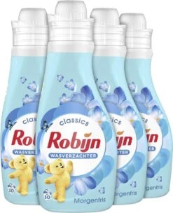 Robijn Classics Morgenfris Wasverzachter - 4 X 30 Wasbeurten - Voordeelverpakking -Schoonmaakserie Winkel 976x1200