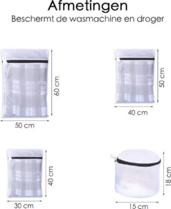 Merkloos Waszakken - Wasnetten - Bescherm Je Wasgoed En Wasmachine - Packing Cubes - Travel Organizer - 7 Stuks -Schoonmaakserie Winkel 982x1200 1
