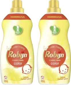 Robijn Klein & Krachtig Zwitsal Vloeibaar Wasmiddel - 2 X 34 Wasbeurten - Voordeelverpakking -Schoonmaakserie Winkel 998x1200 1